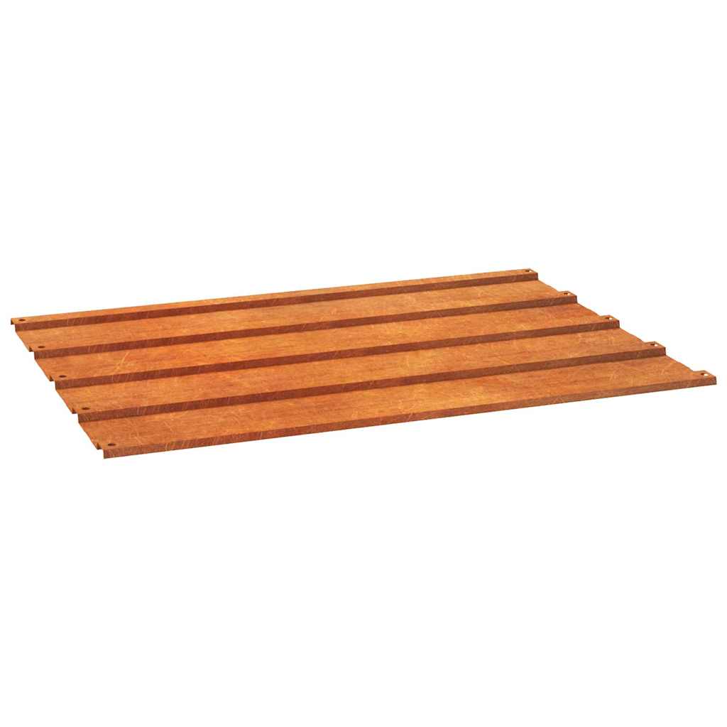 Dachplatten 36 Stk. Rostig 60x44 cm Cortenstahl