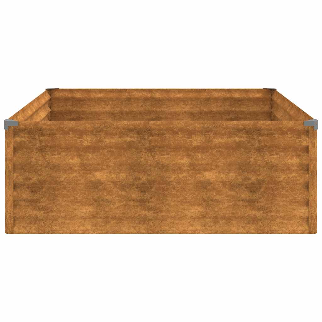 Hochbeet 100x100x36 cm Cortenstahl