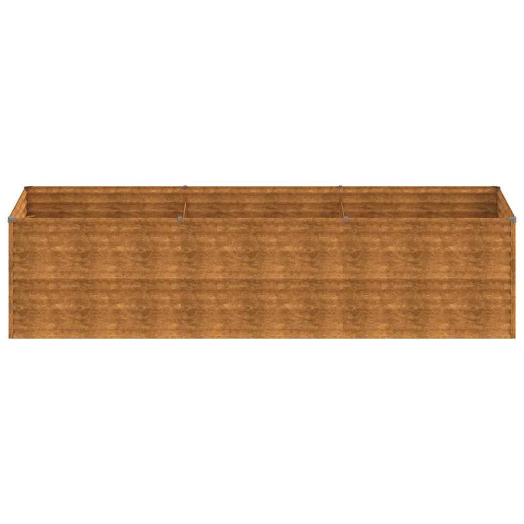 Hochbeet 290x100x69 cm Cortenstahl