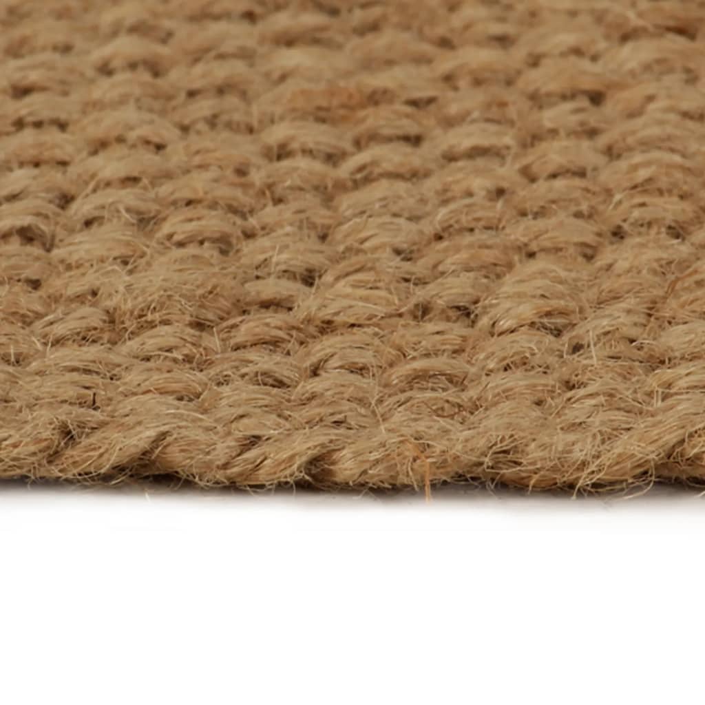 Teppichläufer 80x200 cm Jute Rechteckig