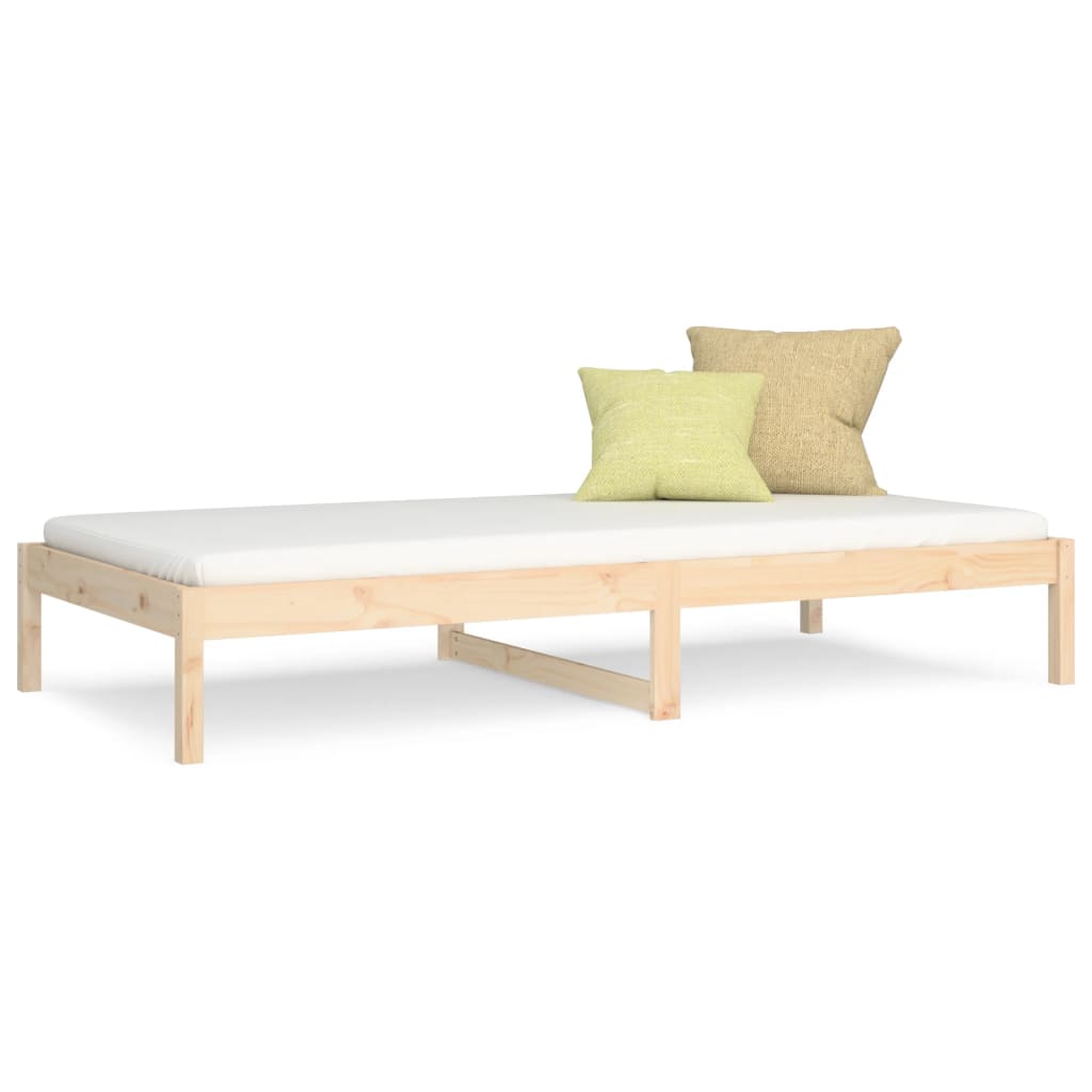 Lit de repos 90x190 cm en pin massif