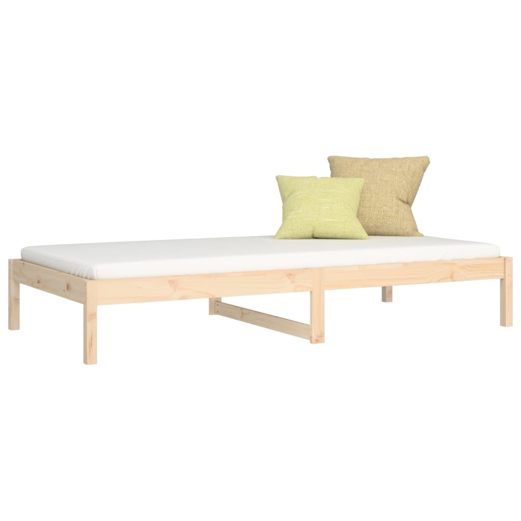 Lit de repos 90x190 cm en pin massif