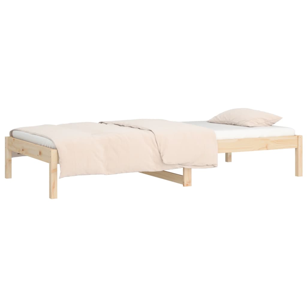 Lit de repos 90x190 cm en pin massif