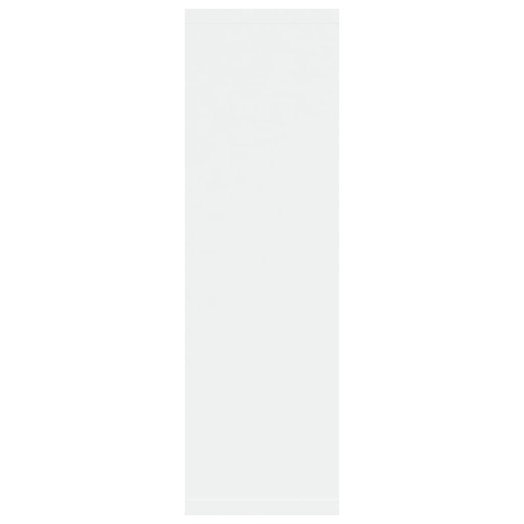 Wall shelf white 85x16x52.5 cm wood-based material