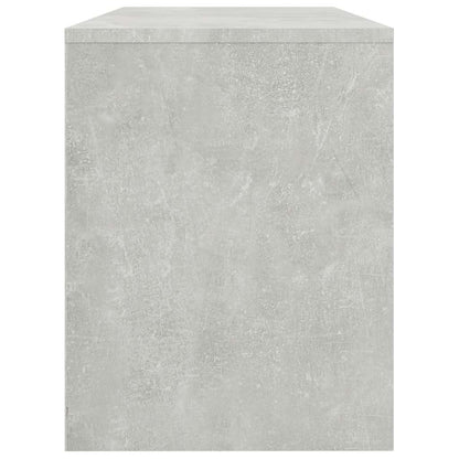 Schminkhocker Betongrau 70x35x45 cm Holzwerkstoff