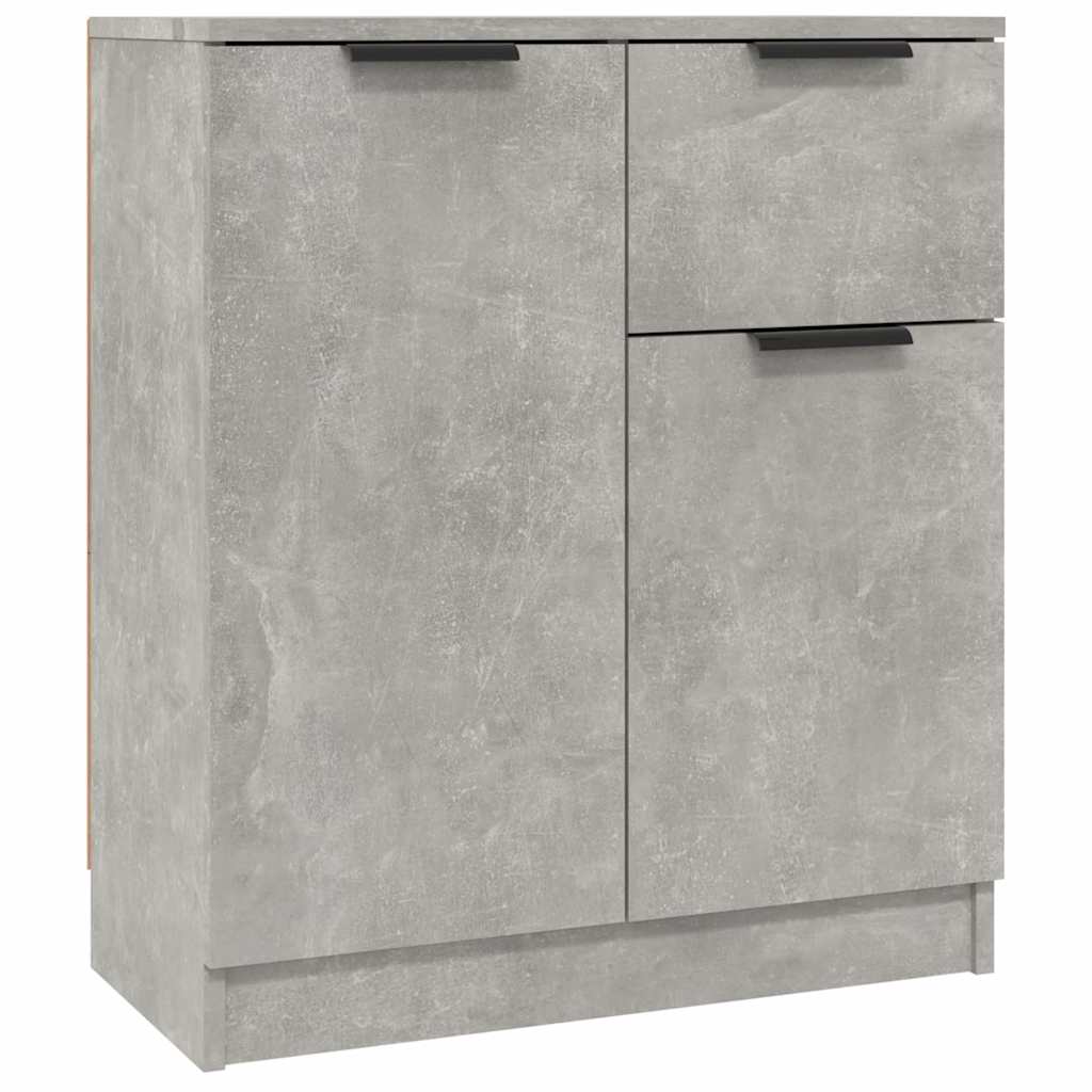 Sideboard Betongrau 60x30x70 cm Holzwerkstoff