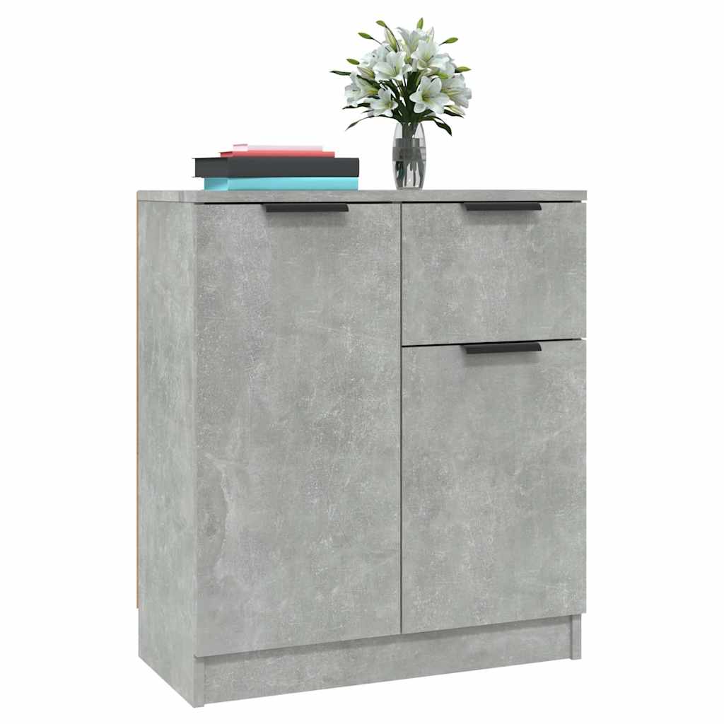 Sideboard Betongrau 60x30x70 cm Holzwerkstoff