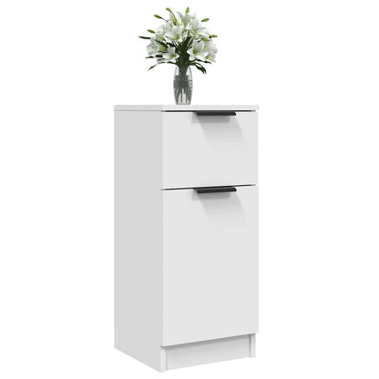 Sideboard Weiß 30x30x70 cm Holzwerkstoff