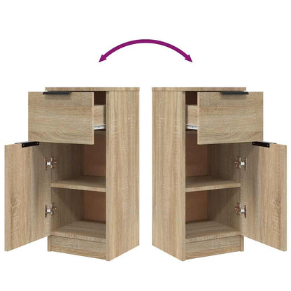 Sideboard Sonoma-Eiche 30x30x70 cm Holzwerkstoff