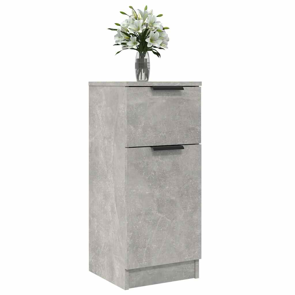 Sideboard Betongrau 30x30x70 cm Holzwerkstoff