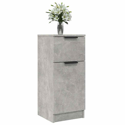 Sideboard Betongrau 30x30x70 cm Holzwerkstoff