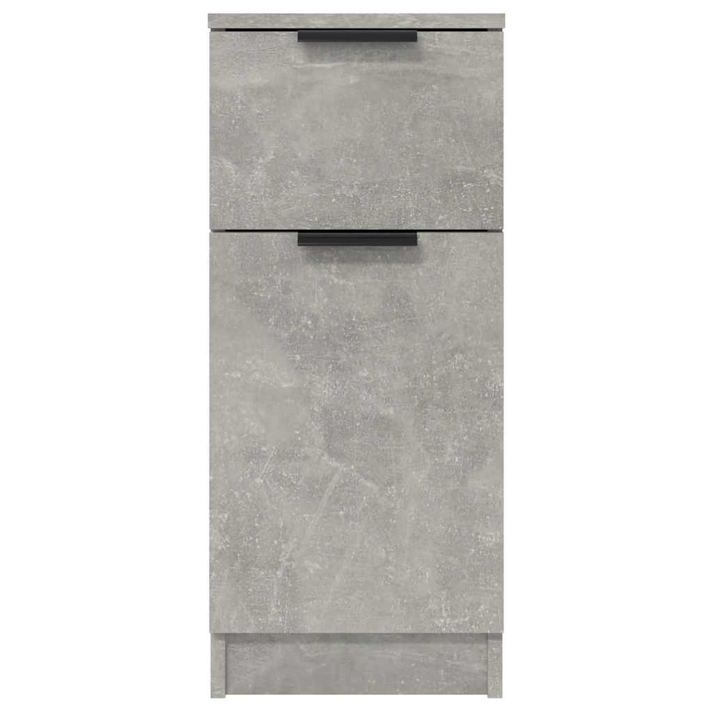 Sideboard Betongrau 30x30x70 cm Holzwerkstoff