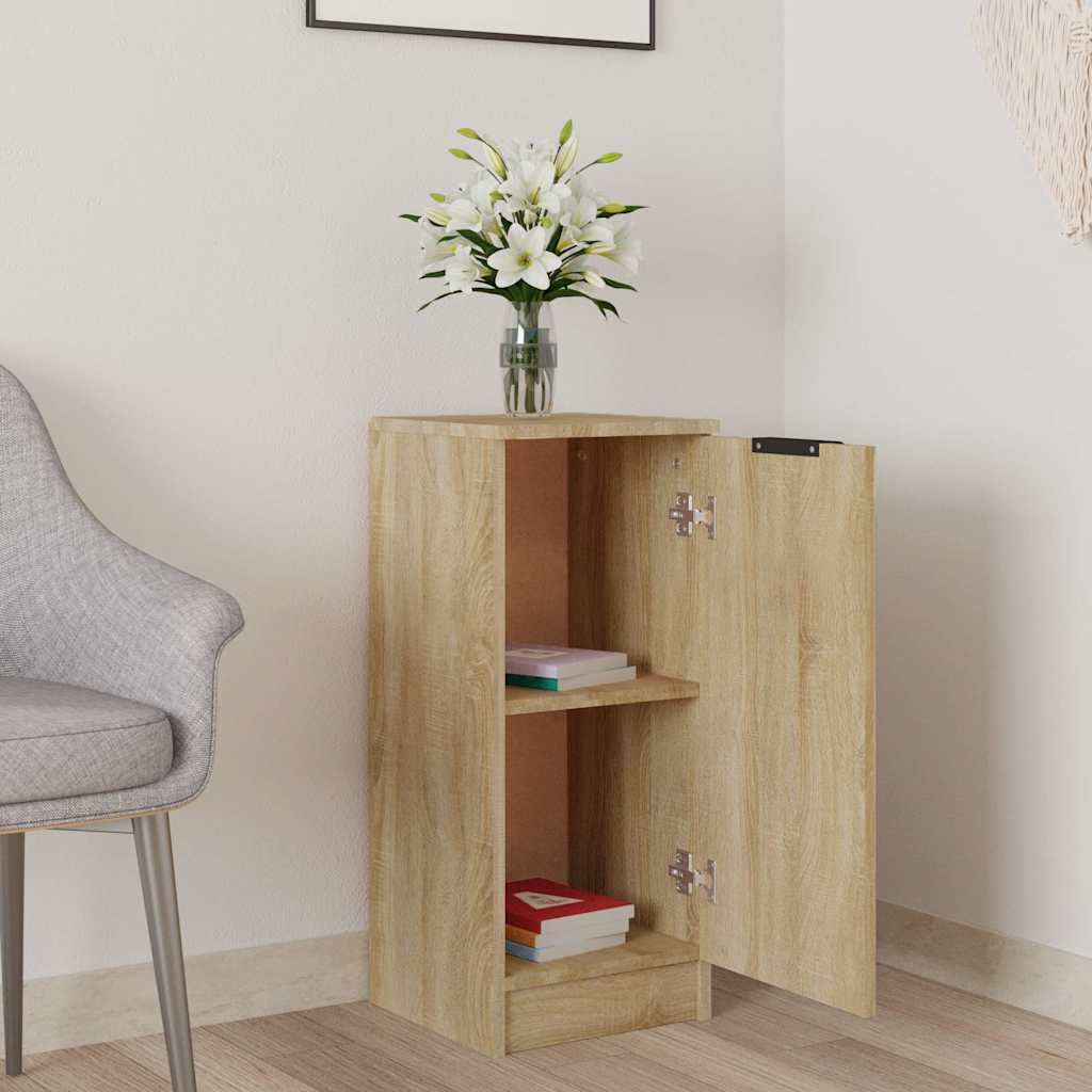Sideboard Sonoma-Eiche 30x30x70 cm Holzwerkstoff