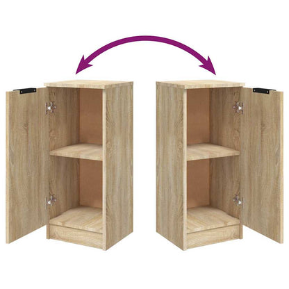 Sideboard Sonoma-Eiche 30x30x70 cm Holzwerkstoff