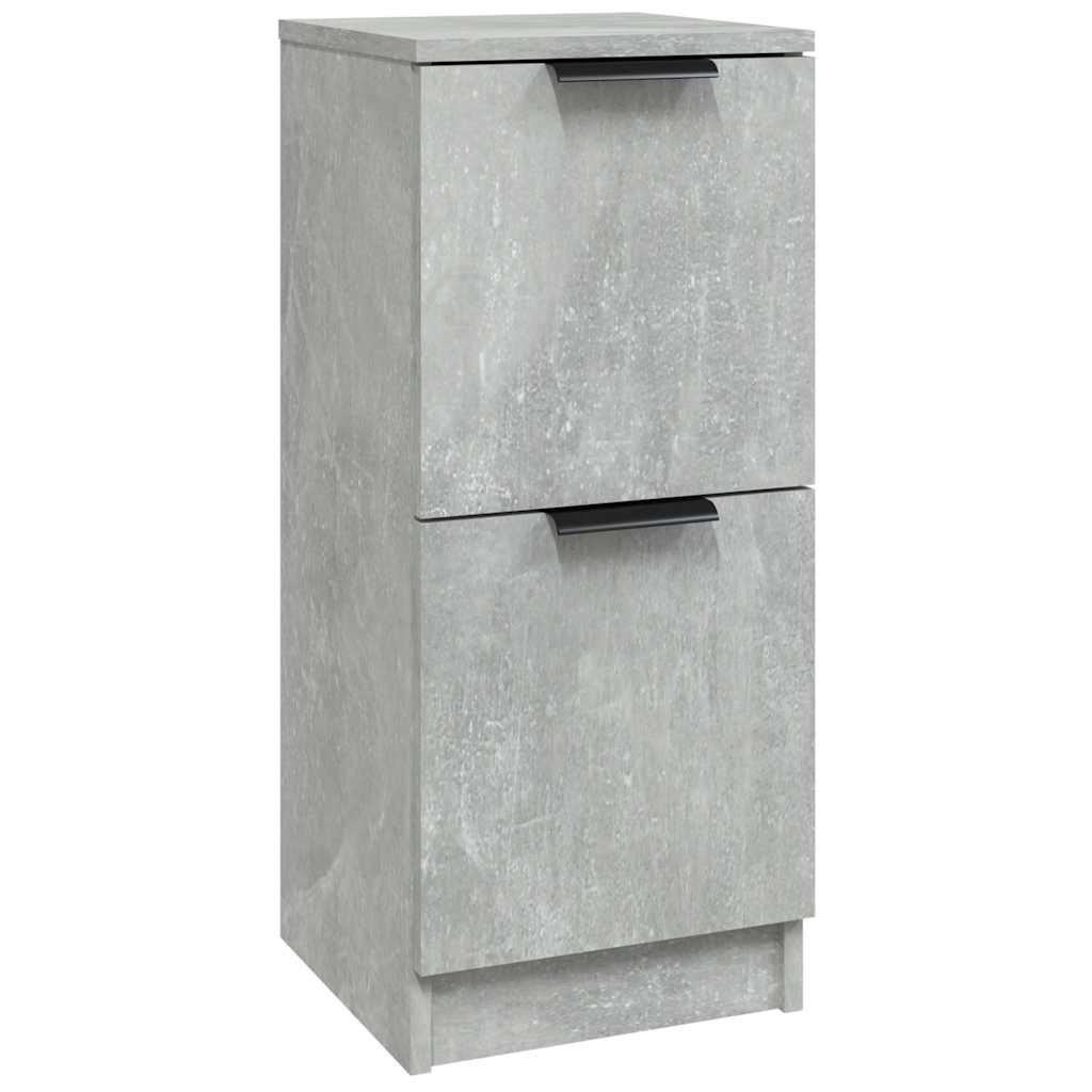 Sideboard Betongrau 30x30x70 cm Holzwerkstoff