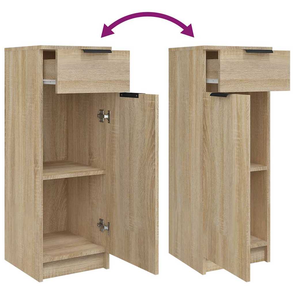 Badschrank Sonoma-Eiche 32x33,5x90 cm Holzwerkstoff