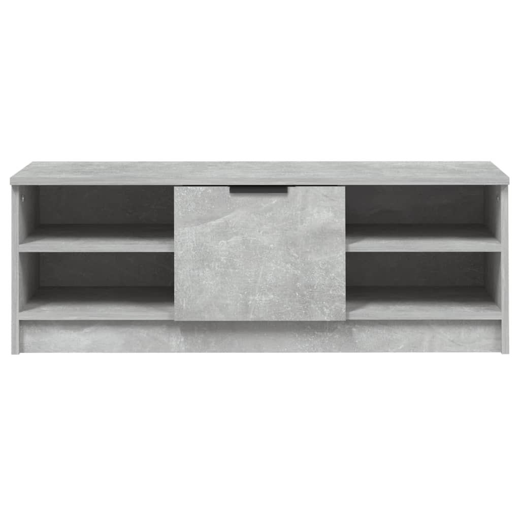 TV-Schrank Betongrau 102x35,5x36,5 cm Holzwerkstoff