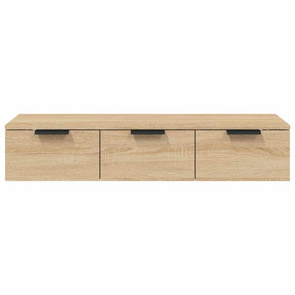 Wandschrank Sonoma-Eiche 102x30x20 cm Holzwerkstoff