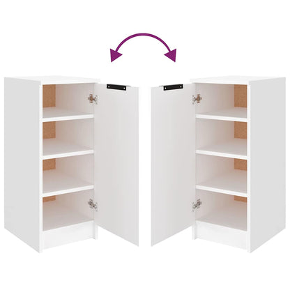 Schuhschrank Weiß 30x35x70 cm Holzwerkstoff