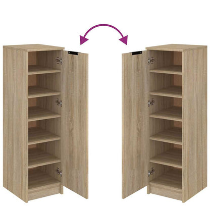 Schuhschrank Sonoma-Eiche 30x35x100 cm Holzwerkstoff