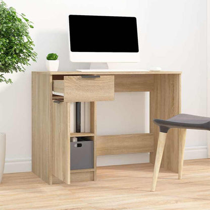 Schreibtisch Sonoma-Eiche 100x50x75 cm Holzwerkstoff