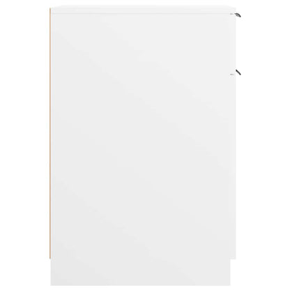 Büroschrank Weiß 33,5x50x75 cm Holzwerkstoff