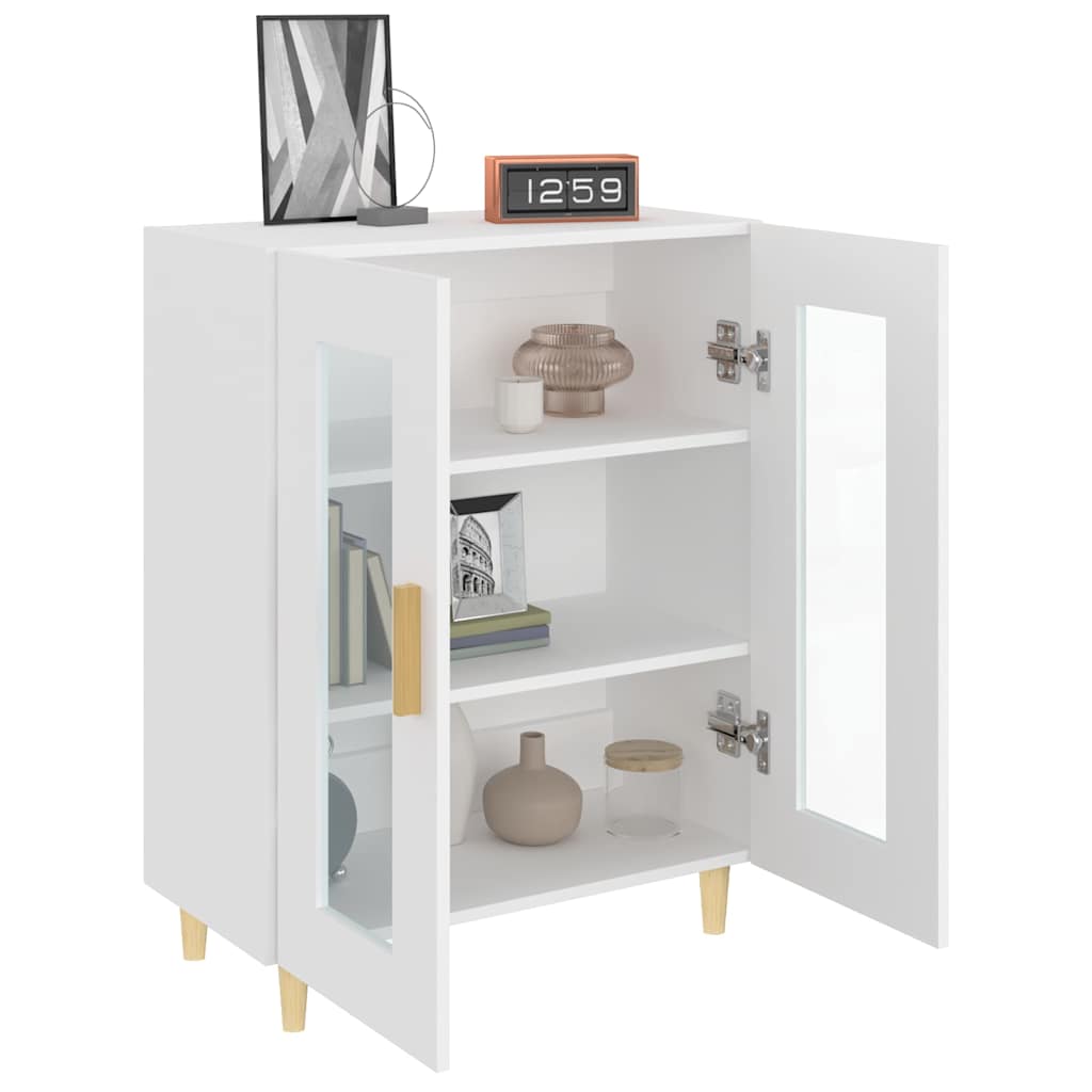 Sideboard Weiß 69,5x34x90 cm Holzwerkstoff