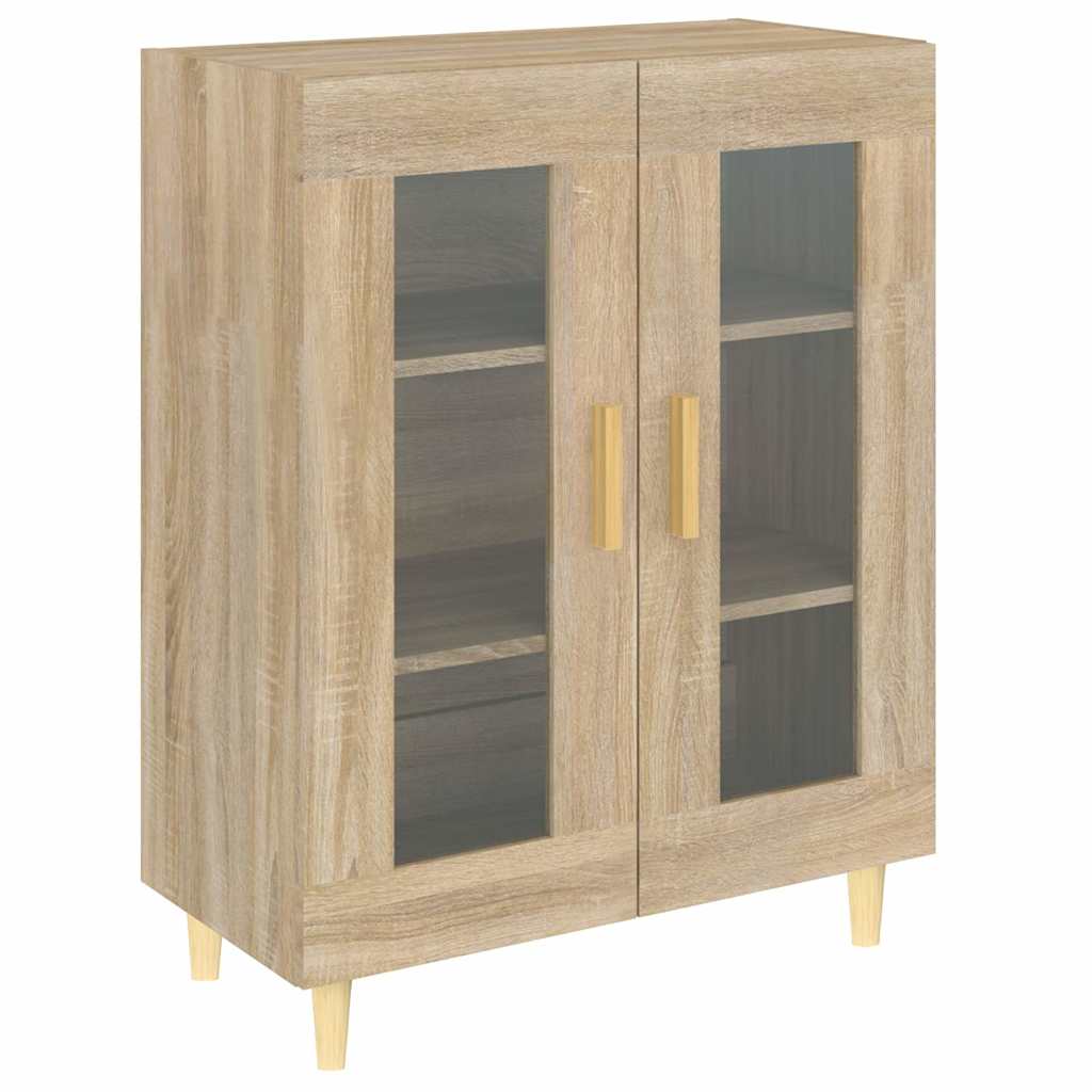 Sideboard Sonoma-Eiche 69,5x34x90 cm Holzwerkstoff