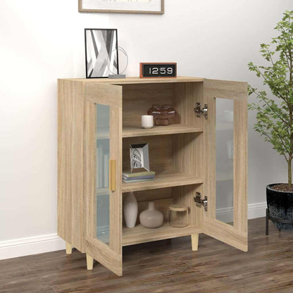 Sideboard Sonoma-Eiche 69,5x34x90 cm Holzwerkstoff