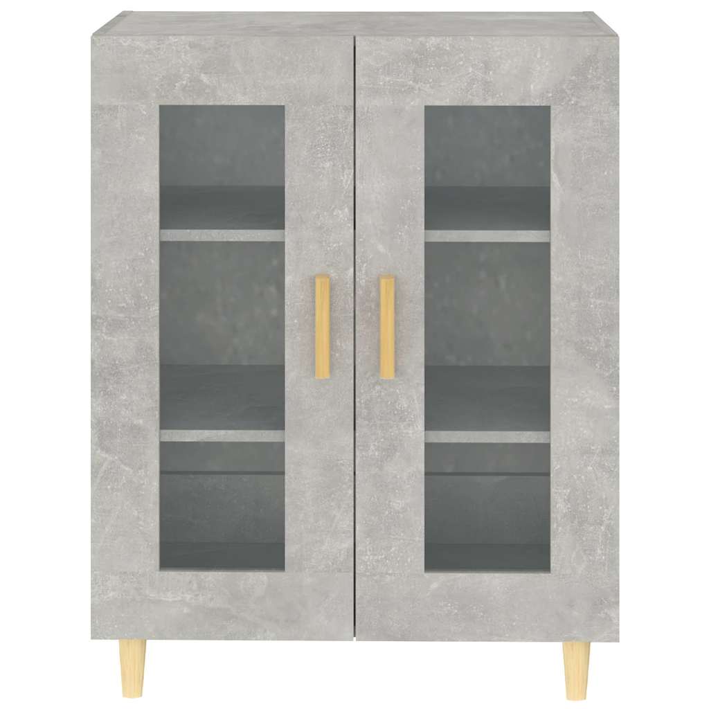 Sideboard Betongrau 69,5x34x90 cm Holzwerkstoff