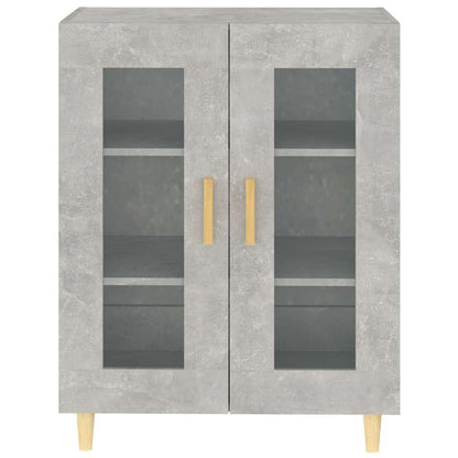 Sideboard Betongrau 69,5x34x90 cm Holzwerkstoff