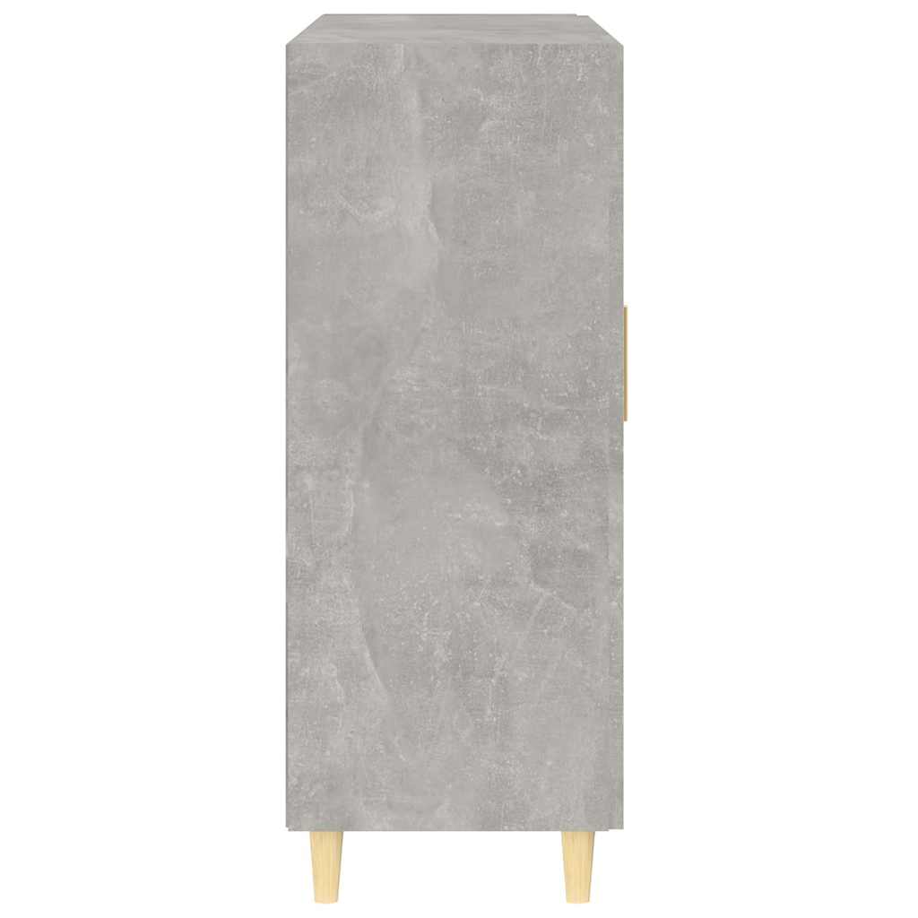 Sideboard Betongrau 69,5x34x90 cm Holzwerkstoff