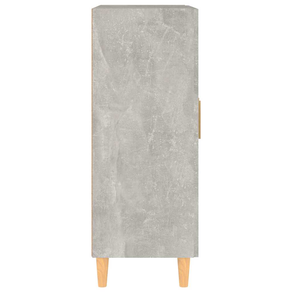 Sideboard Betongrau 69,5x34x90 cm Holzwerkstoff