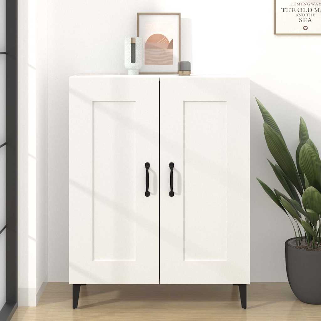 Sideboard Weiß 69,5x34x90 cm Holzwerkstoff