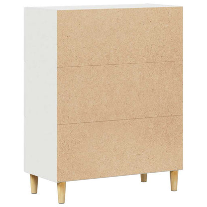 Sideboard Weiß 69,5x34x90 cm Holzwerkstoff