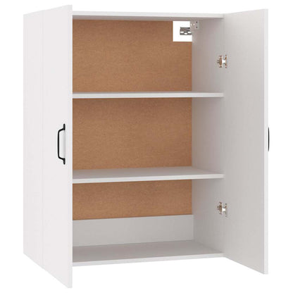 Hängeschrank Weiß 69,5x34x90 cm Holzwerkstoff