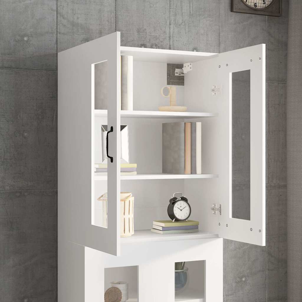 Hängeschrank Weiß 69,5x34x90 cm