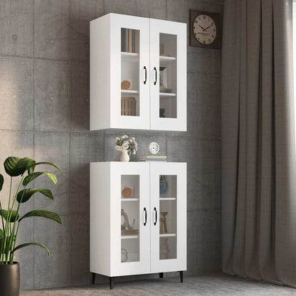 Hängeschrank Weiß 69,5x34x90 cm
