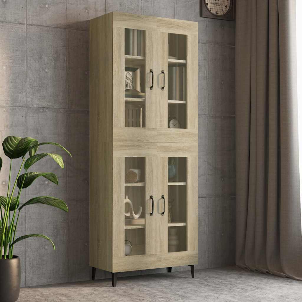 Hängeschrank Sonoma-Eiche 69,5x34x90 cm