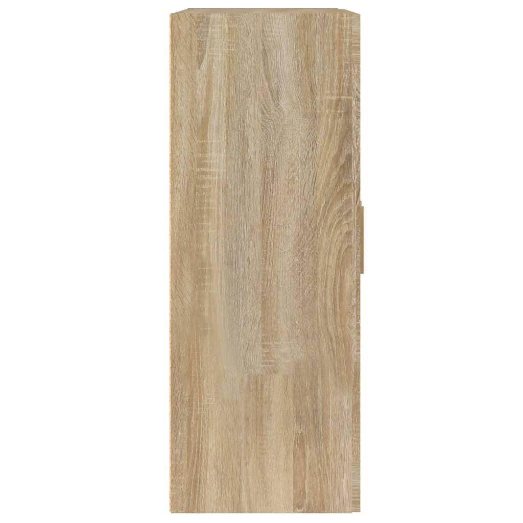 Armoire murale chêne Sonoma 69,5x32,5x90 cm matériau bois