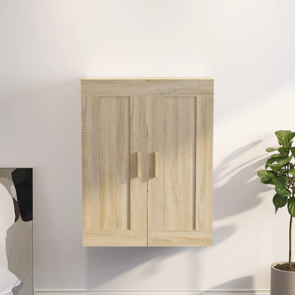 Armoire murale chêne Sonoma 69,5x32,5x90 cm matériau bois