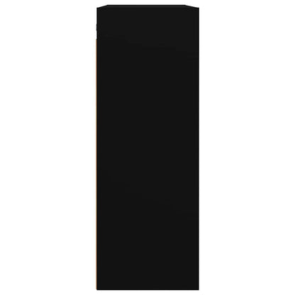 Hängeschrank Schwarz 69,5x32,5x90 cm