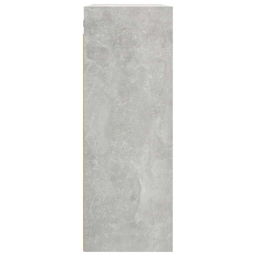 Hängeschrank Betongrau 69,5x32,5x90 cm
