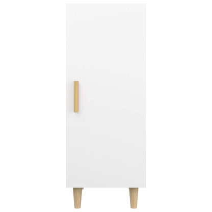 Sideboard Weiß 34,5x34x90 cm Holzwerkstoff