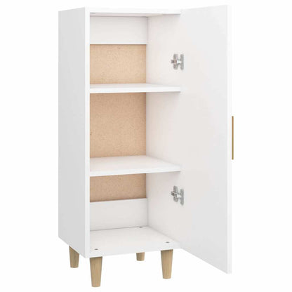 Sideboard Weiß 34,5x34x90 cm Holzwerkstoff