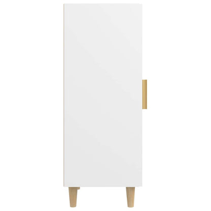 Sideboard Weiß 34,5x34x90 cm Holzwerkstoff