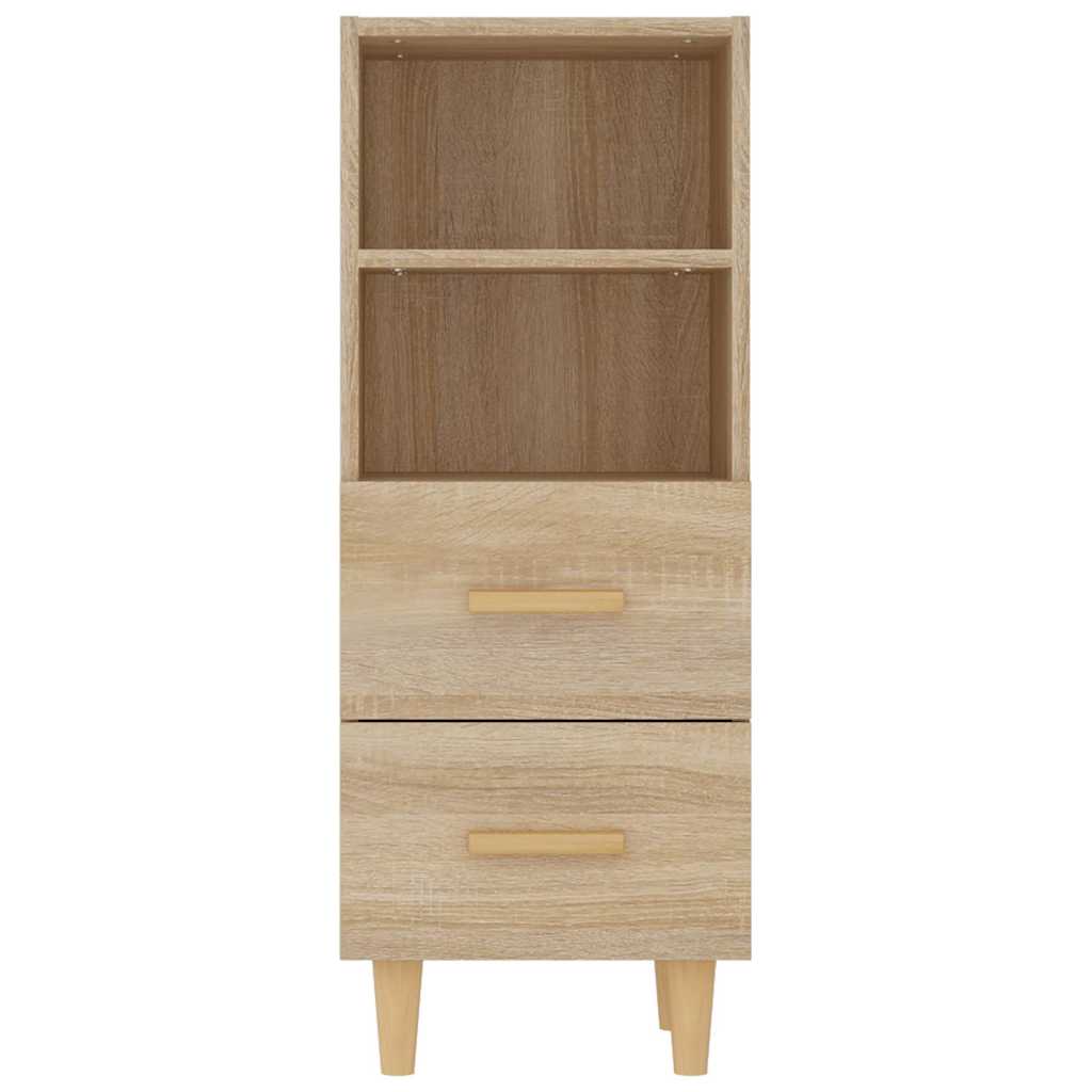 Sideboard Sonoma-Eiche 34,5x34x90 cm Holzwerkstoff
