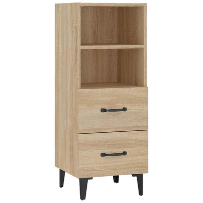 Sideboard Sonoma-Eiche 34,5x34x90 cm Holzwerkstoff