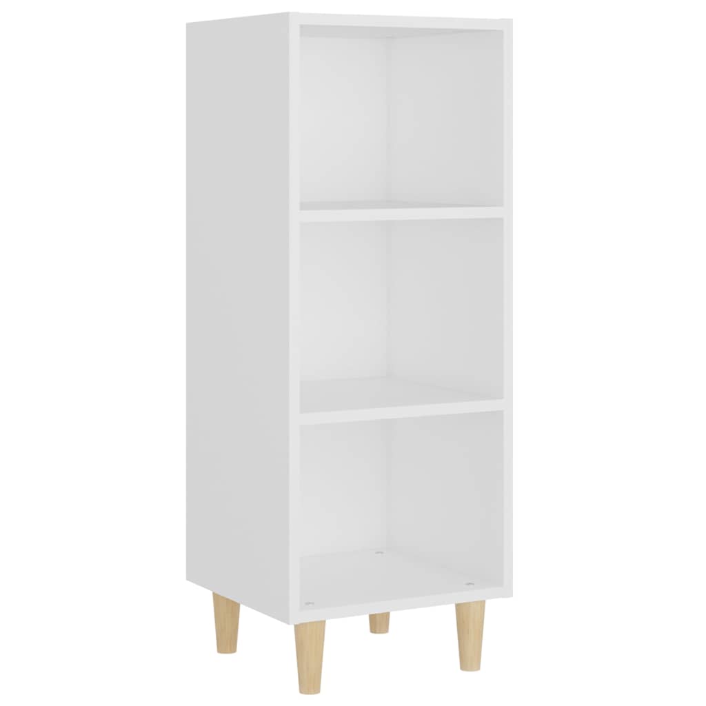 Sideboard Weiß 34,5x32,5x90 cm Holzwerkstoff