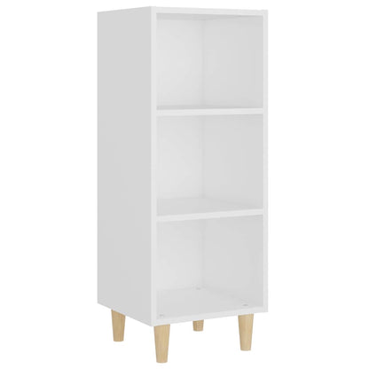 Sideboard Weiß 34,5x32,5x90 cm Holzwerkstoff